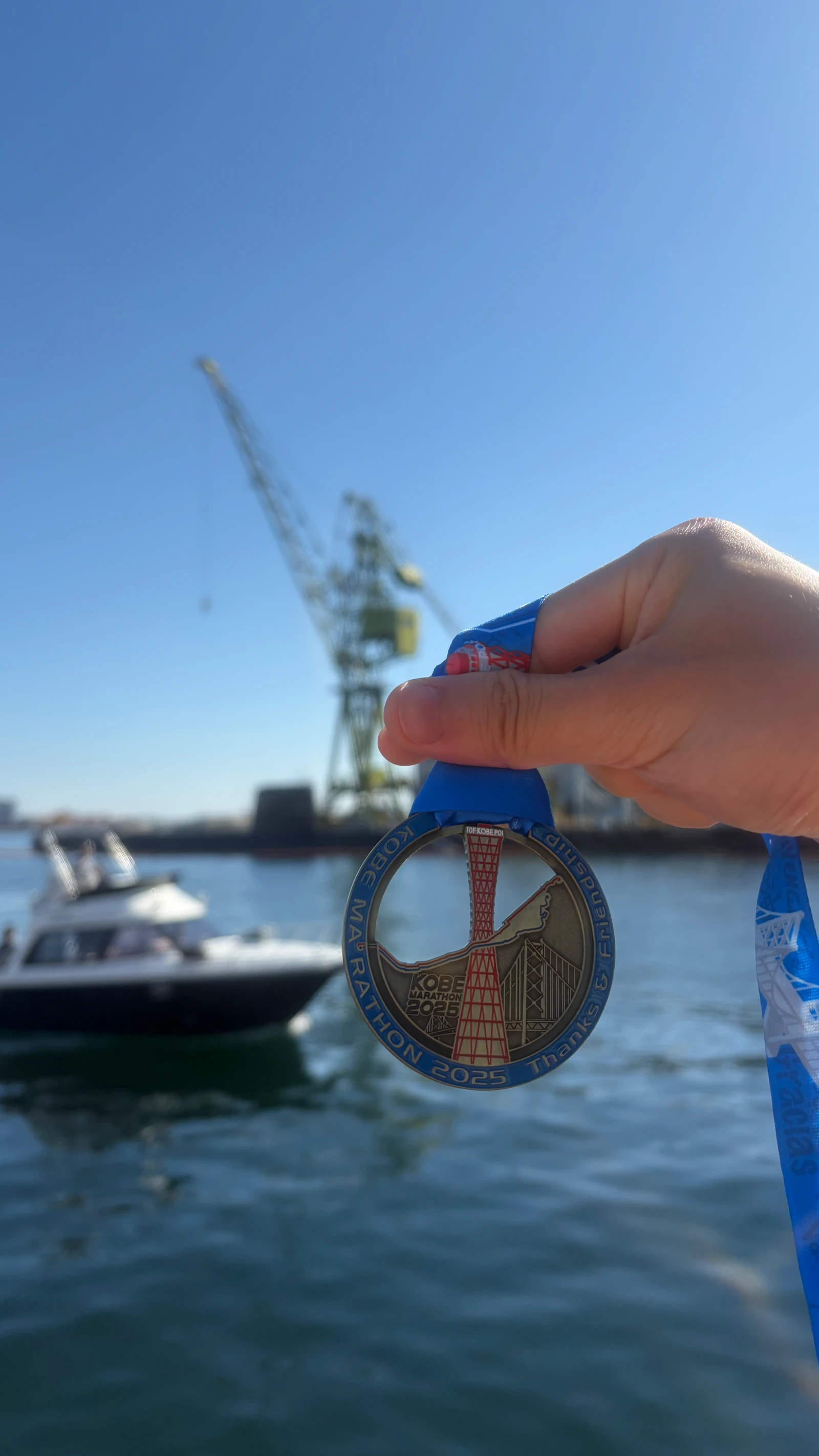 神户马拉松奖牌