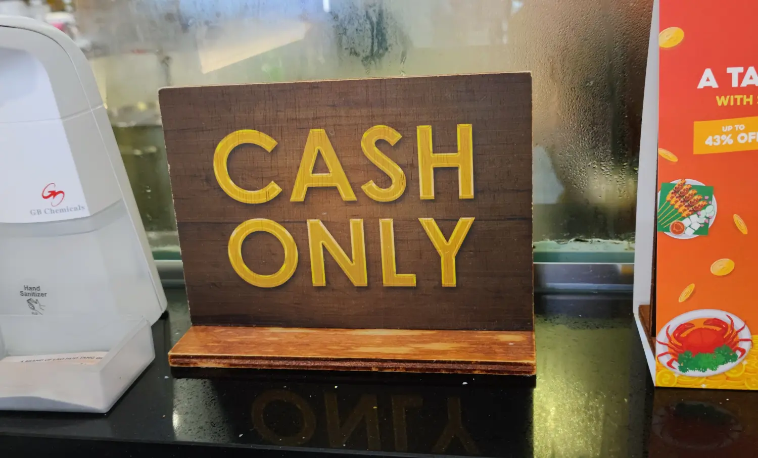 Cash Only